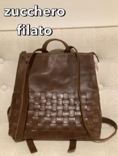 zucchero filato ブラウン リュック