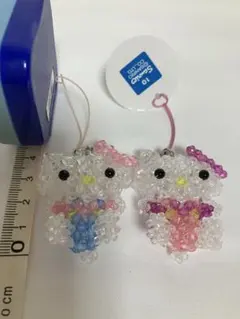 2001年製激レア★ハローキティ ココナッツ キティプリンセス ビーズストラップ メルカリ