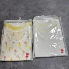 ユニクロ　メッシュコットン　インナー　肌着