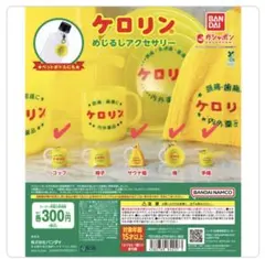 ケロリンガチャ　4点セット