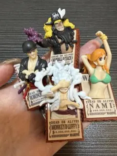 チョコサプONE PIECE 4個フィギュアセット