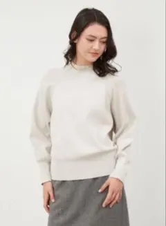 Mila Owen 構築ラグランスリーブニットプルオーバー セーター