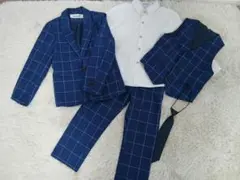 110男の子フォーマルスーツ 卒園式発表会5点セット