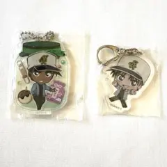 名探偵コナン 服部平次 アクリルキーホルダー キーチェーン 2個セット