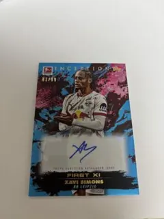 99シリ シャビ シモンズ topps inception ブンデス　24-25