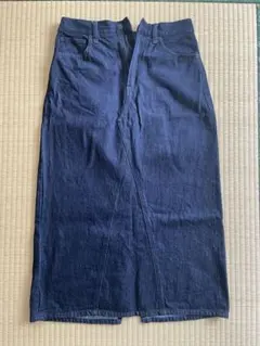 ユニクロ　UNIQLO デニムロングスカート