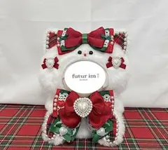 【 11-12cm 】新作 ねこ耳 ぬい服 おすわりぬい服 ハンドメイド