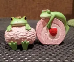 コポー桜餅になりきるカエル ロールケーキ2つセット