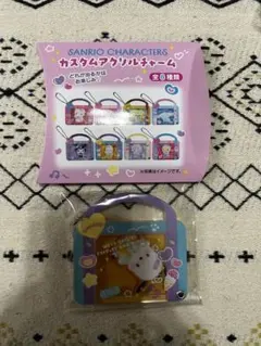 新品　サンリオキャラクターズ カスタムアクリルチャーム　キーホルダー ポチャッコ