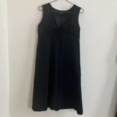 Do!Family ノースリーブひざ丈ワンピース 黒