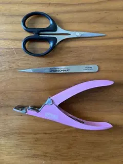 BEAUTYNAILER ネイルチップカッター ピンセット ハサミ セットのサムネイル