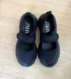 ZARA バレエフラットスニーカー 24cm