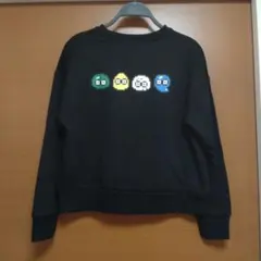 ぷよぷよ　トレーナー サイズ　L カラー　ブラック