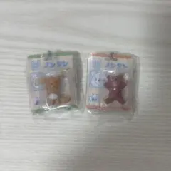 ノンタン パッケージミニチュアコレクション くまさん たぬきさん