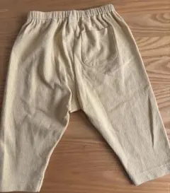 ユニクロ　エアリズム　リブレギンスパンツ イエロー　100