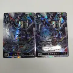 デジモンカードゲーム レナモン ST22-02 SR パラレル 希少 箔押し4枚