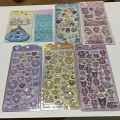 サンリオ うるちゅるシール、ジェリーシール、タイルシールなど　7点