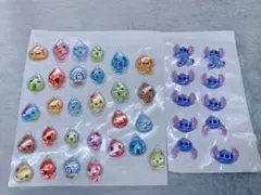 正規品　しずくちゃん スティッチ ボンボンドロップシールミニ　おすそ分け