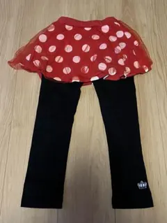 ミニー ディズニー スカッツ スカートレギンスBABYDOLL 120