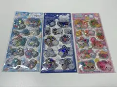 正規品 スパンコール あわわちゃん シマエナガ ハッピーマーチ 3種セット