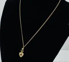 希少 イヴサンローラン ネックレス ラインストーン カサンドラ YSL 