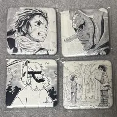 鬼滅の刃　ufotable dining お楽しみくじ　スクエア缶バッジ　錆兎