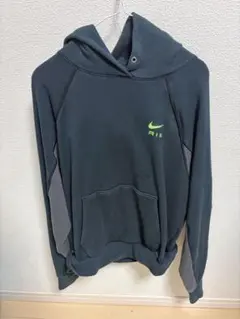 Nike AIR ダークグレー フード付きパーカー Lサイズ