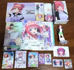 新品　五等分の花嫁　中野二乃 フィギュア等 18点セット