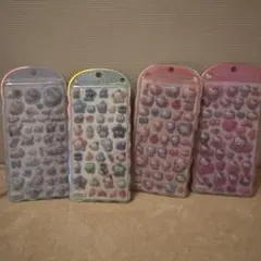 コットンパフィーシール サンリオ セット