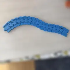 プラレール 青い曲線レール　まがレール