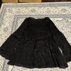 美品　レサージュ　シアーシャーリング ブラウス