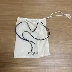 DIFFUSER 青黒 アンクレット 収納袋付き
