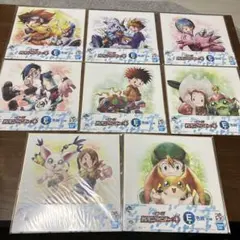 未開封 デジモンアドベンチャー E賞 色紙 一番くじ コンプ - メルカリ