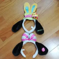 USJ  スヌーピーカチューシャ　2個組