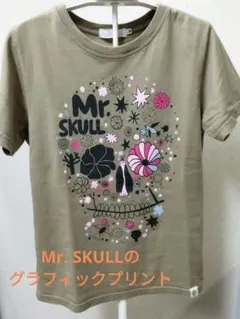 Mr. SKULL グラフィック Tシャツ