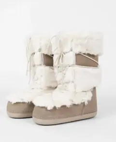 BADBLOOD ホワイト　ブーツ　Mサイズ