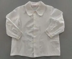 ユキトリイ　ホワイト長袖シャツ