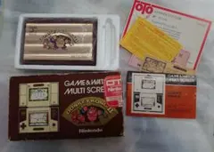 任天堂 ゲームウォッチ ドンキーコング2 イタリアバージョン OTO 動作品