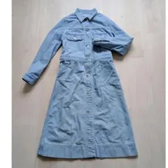 デニムコートワンピース　/　ネストローブ ツムグ RNA 45rpm 無印良品