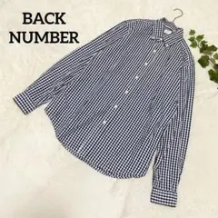 バックナンバー✩ボタンダウンシャツ 羽織 チェック柄 チェックシャツ 長袖 L