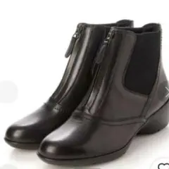 fitfit フィットフィット アンクルブーツ　サイドゴアブーツ　23cm 皮革