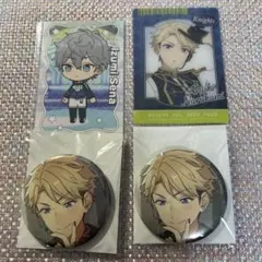 あんスタ　瀬名　カード　嵐　クリアカード　缶バッジ