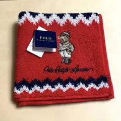 レア　新品未使用　ポロ　ラルフローレン　タオルハンカチ　ハンカチ　ポロベア
