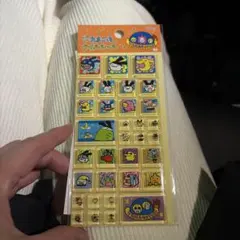 【正規品】　たまごっち DROP BLOCK SEAL タイルみたいなシール