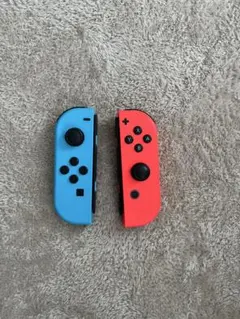 Nintendo Switch ジョイコン 青と赤 ジャンク - メルカリ