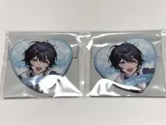 にじさんじホワイトデー アクシア・クローネ ハート缶バッジ8個セット