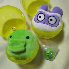 たまごっち フェイスぬいぐるみ ガチャガチャ　えもふぃぐ