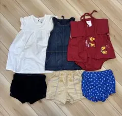 babyGap、プチバトー 他　女の子服６点セット　80 12〜18mのサムネイル