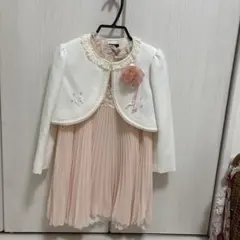 デロラピンキーズ フォーマル ワンピース 130 女の子 入学式 卒園式 発表会