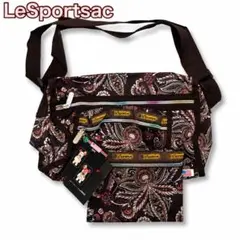 【人気】　LeSportsac ショルダーバッグ　ポーチ付　タグあり　説明文参照のサムネイル